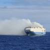 Cargo ship fire luxury cars